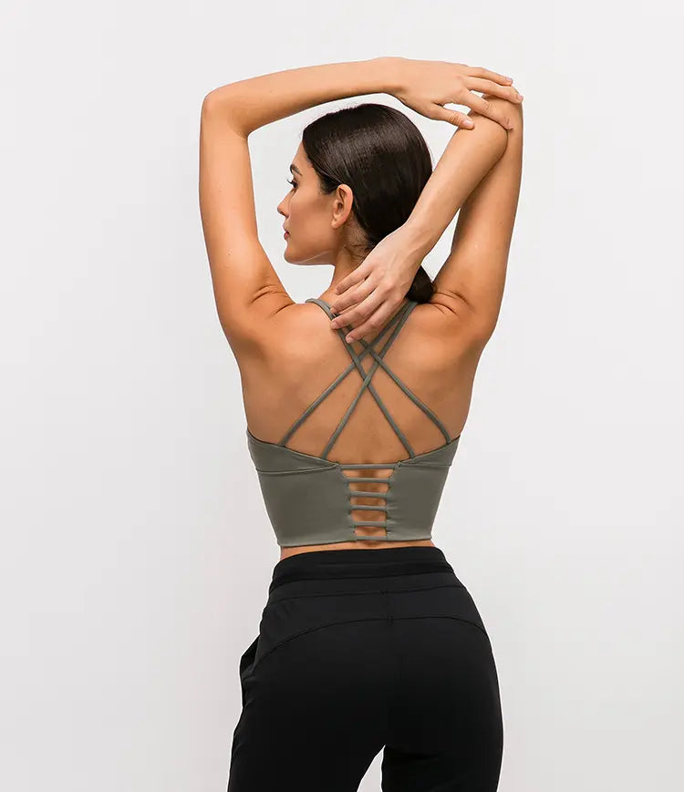 Women's Crop Top Sports Bra