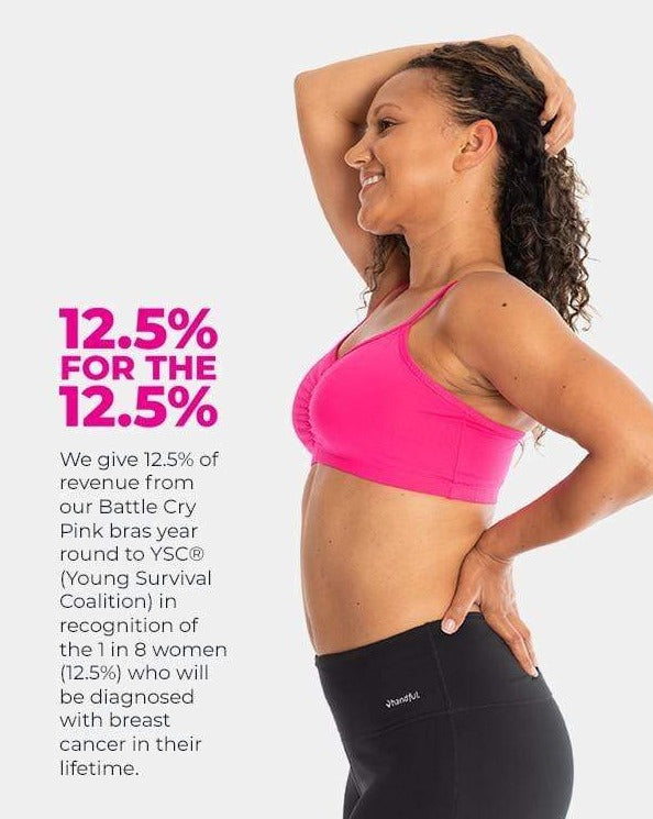 Adjustable Bra Battle Cry Pink
