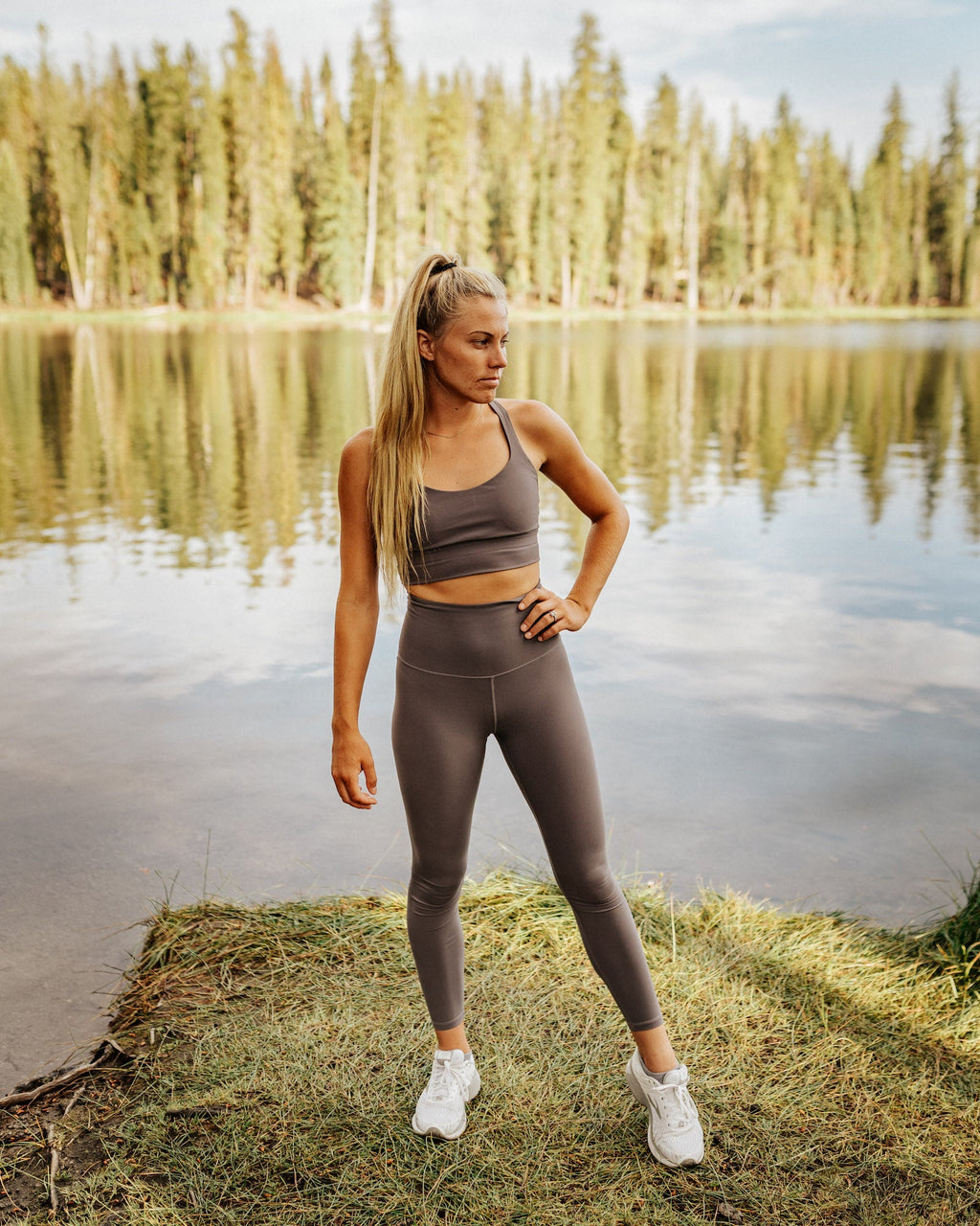 Women's Soft Leggings Gray