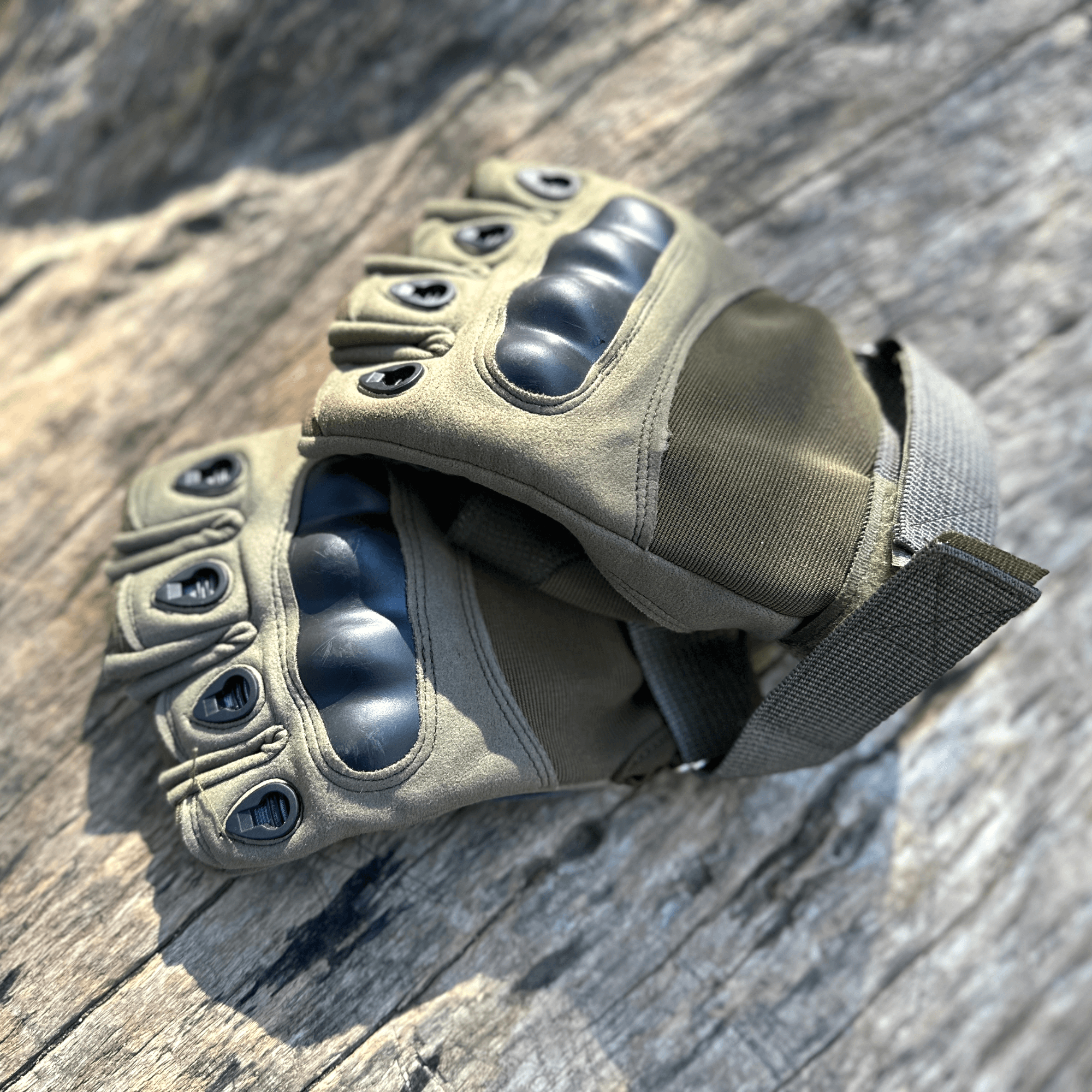 Fingerless Tactical Grip Gloves