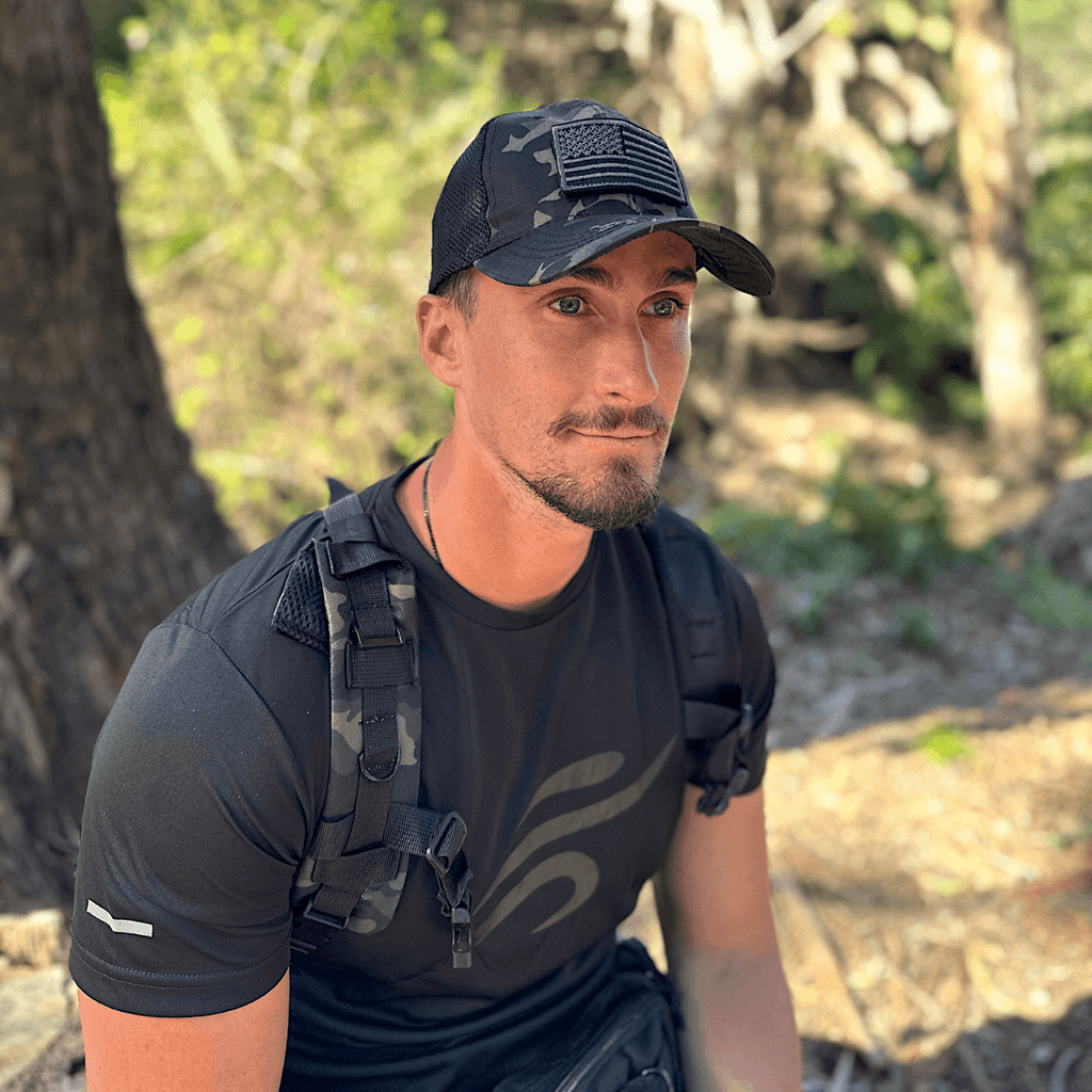 Tactical Patch Cap with Adjustable Strap