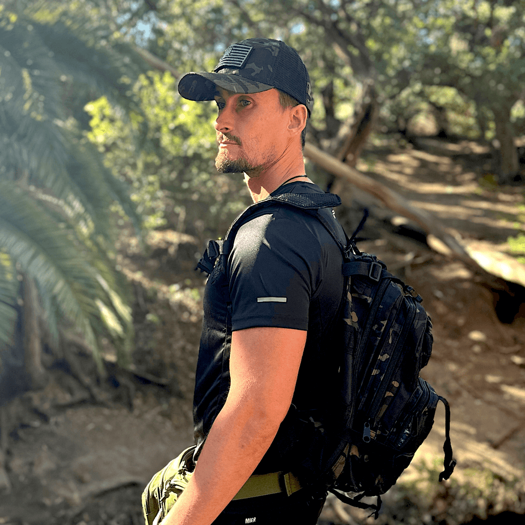 Tactical Patch Cap with Adjustable Strap