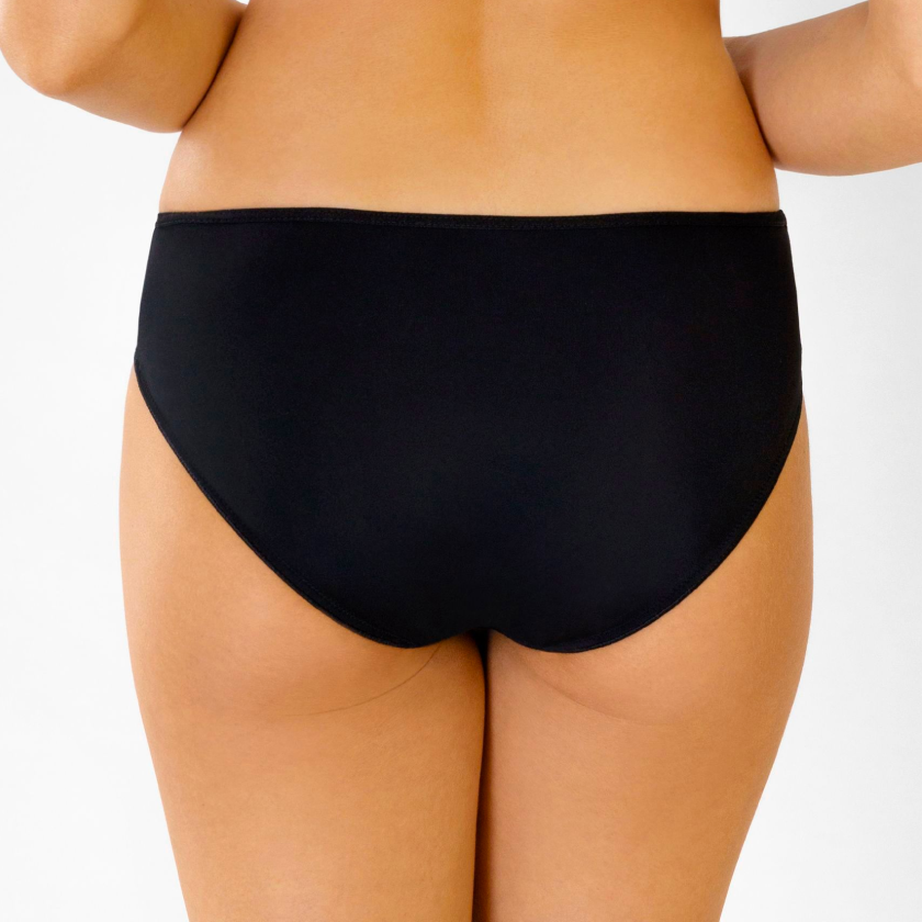 Semi Sheer Mesh Bikini Panty Kamila Black-1