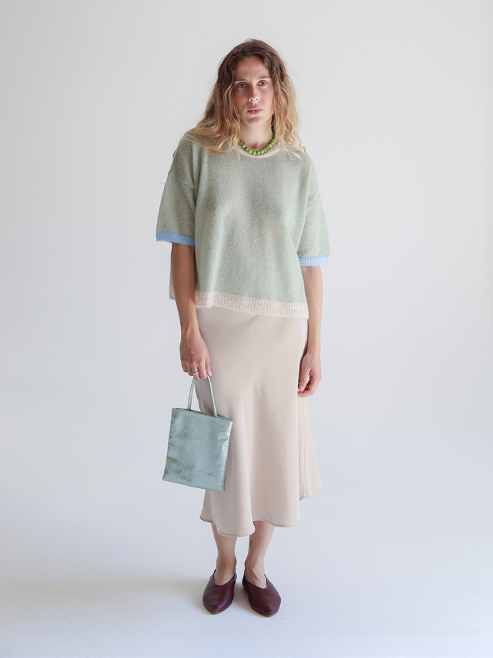 Diana Alpaca Tri-Colour Sweater
