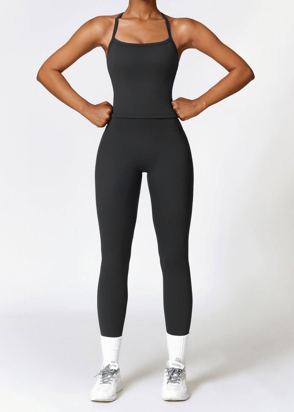 Brushed High-Waist Sculpting Yoga Leggings-3