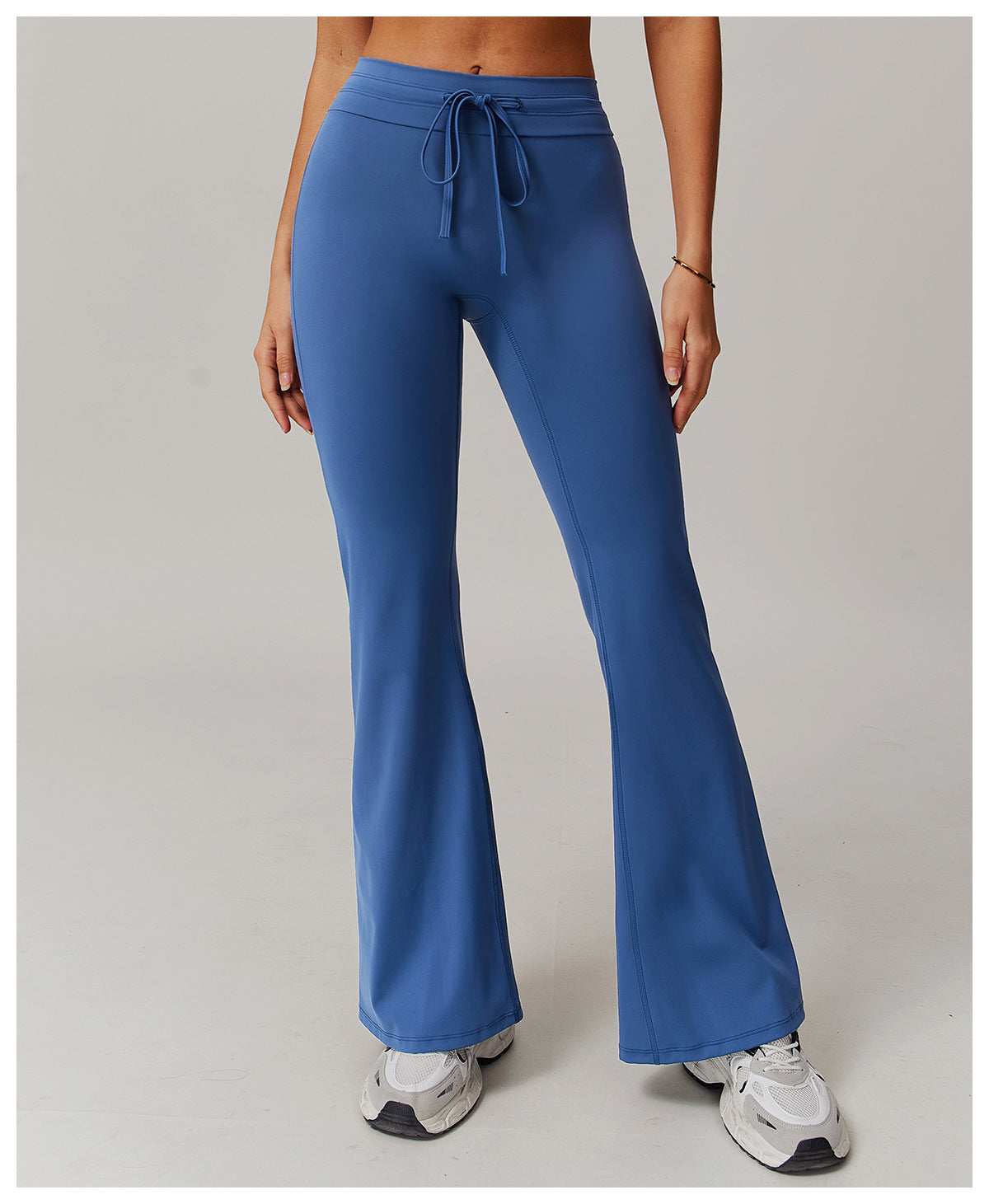 High-Waist Lift Flared Yoga Pants-4