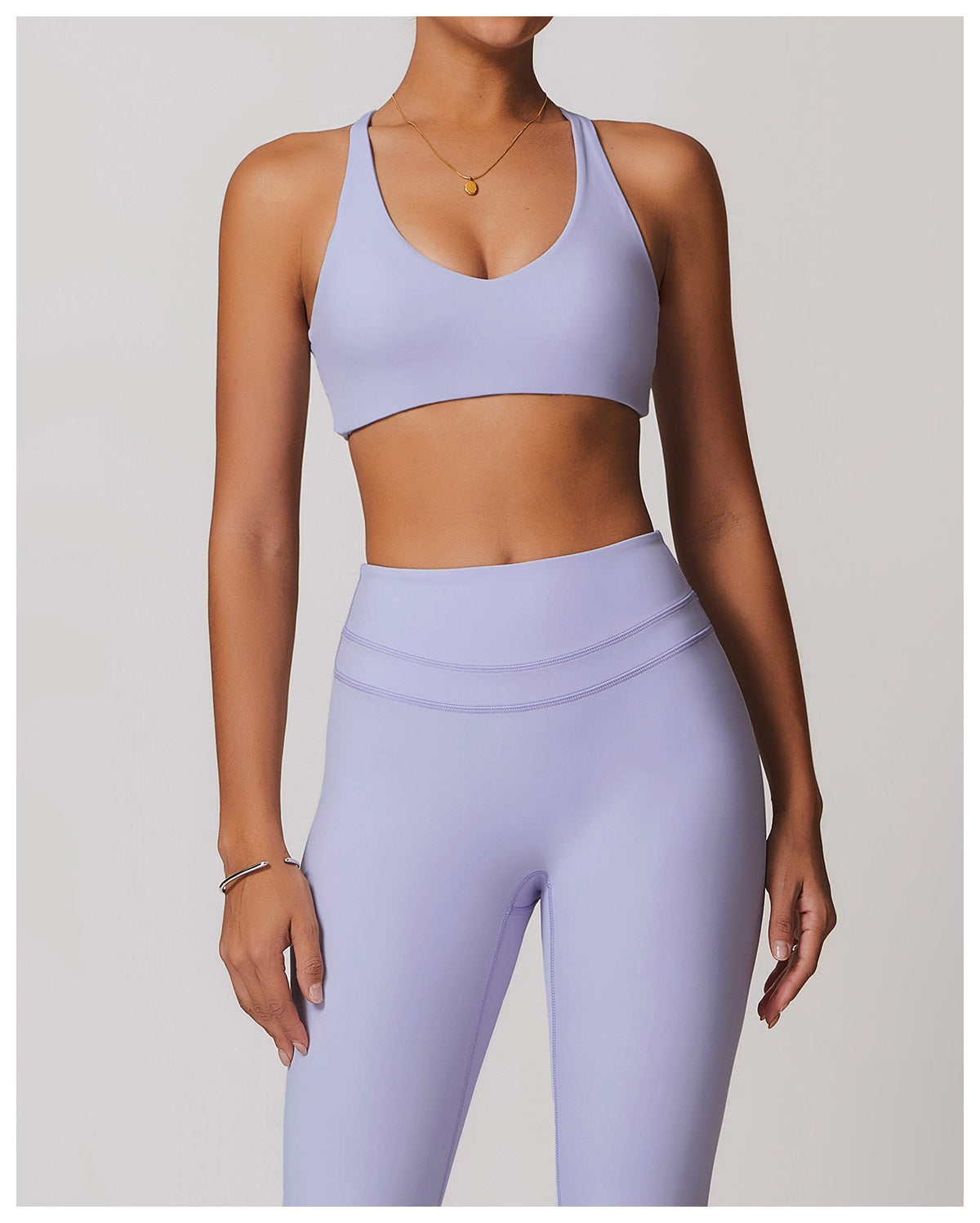 Cross-Back Sports Bra-3