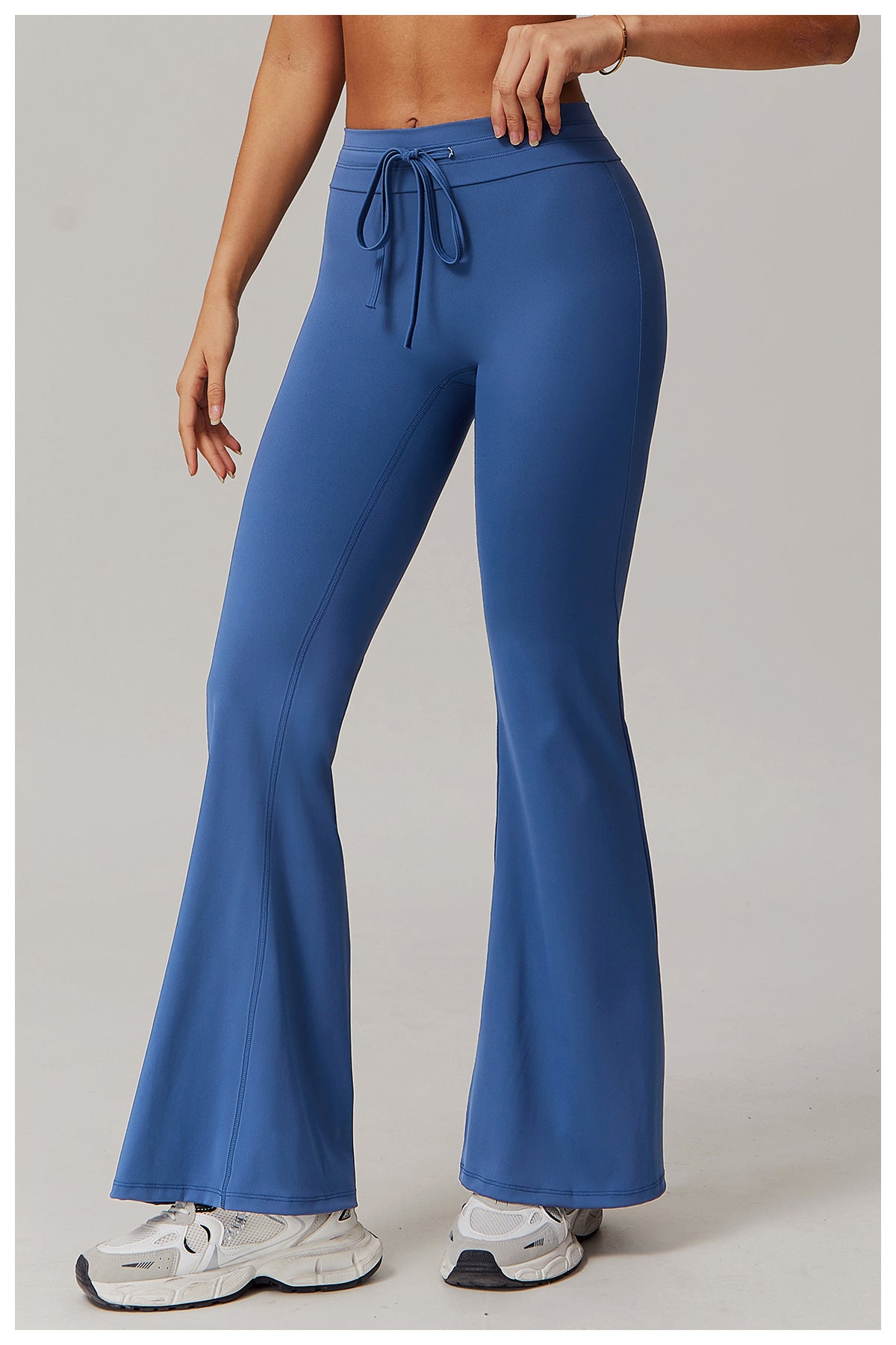 High-Waist Lift Flared Yoga Pants-3
