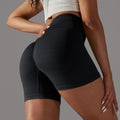 High Waist Scrunch Bum Shorts-2