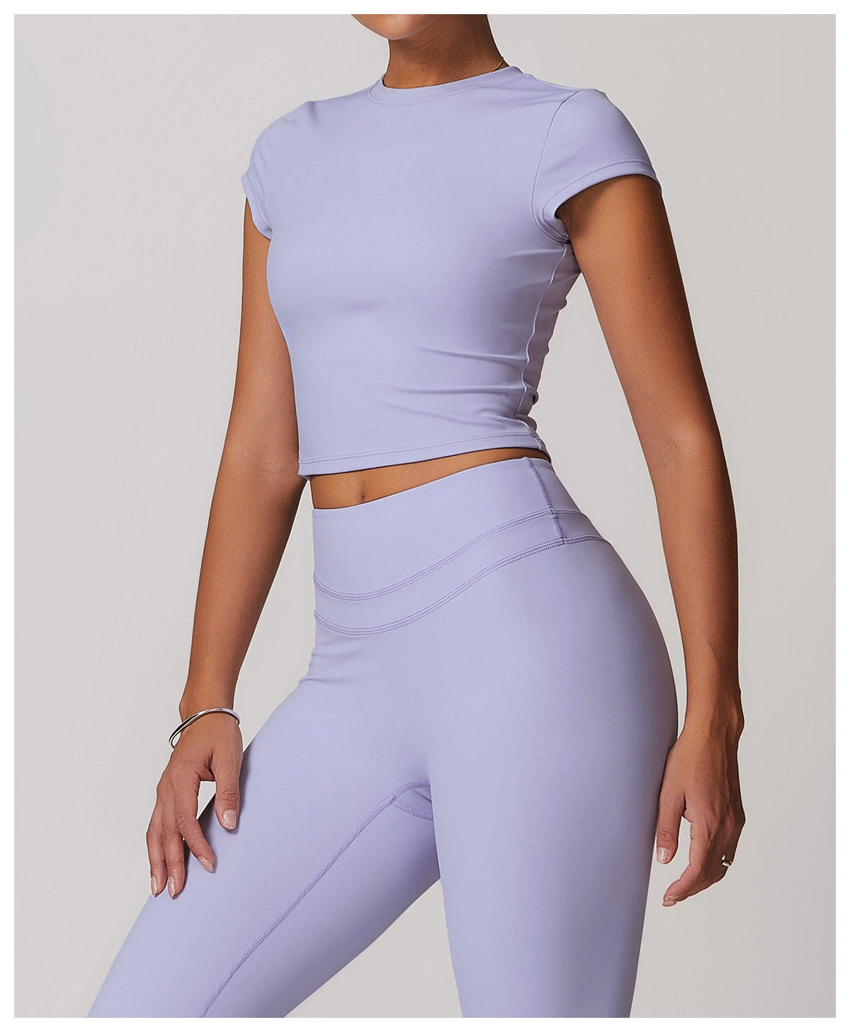 Cut-Out Back Yoga Tee-4