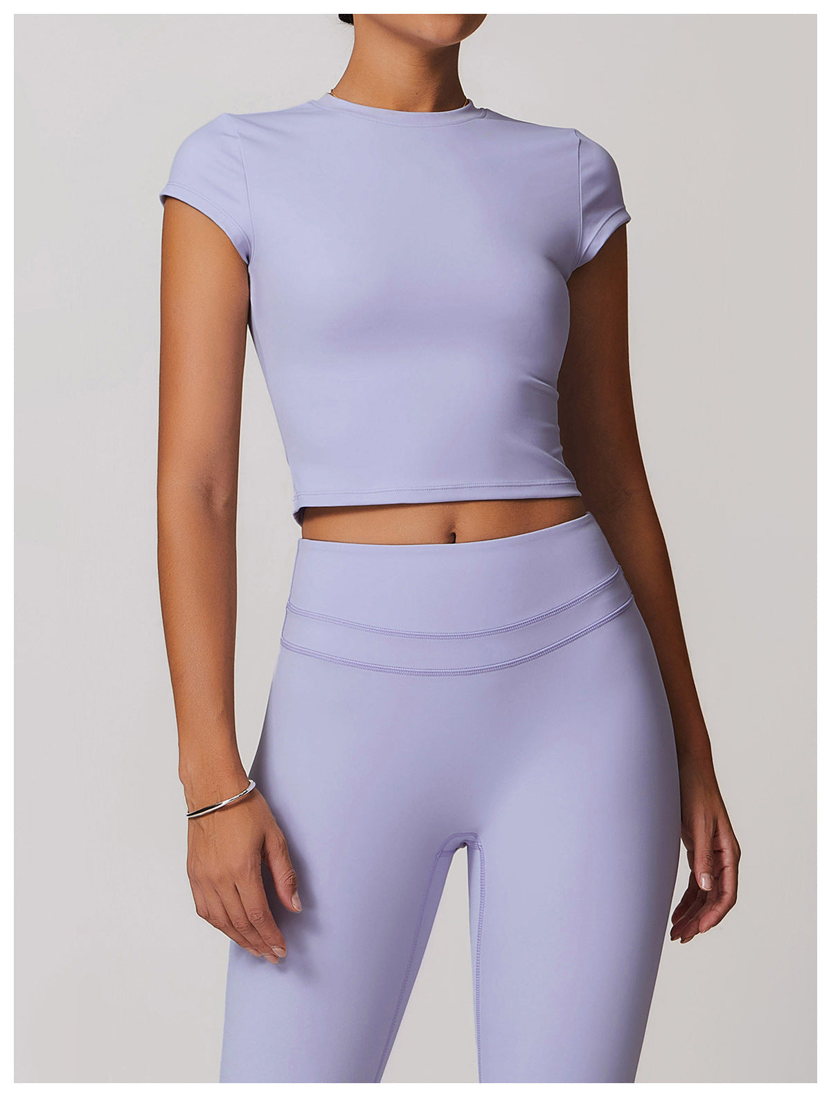 Cut-Out Back Yoga Tee-3