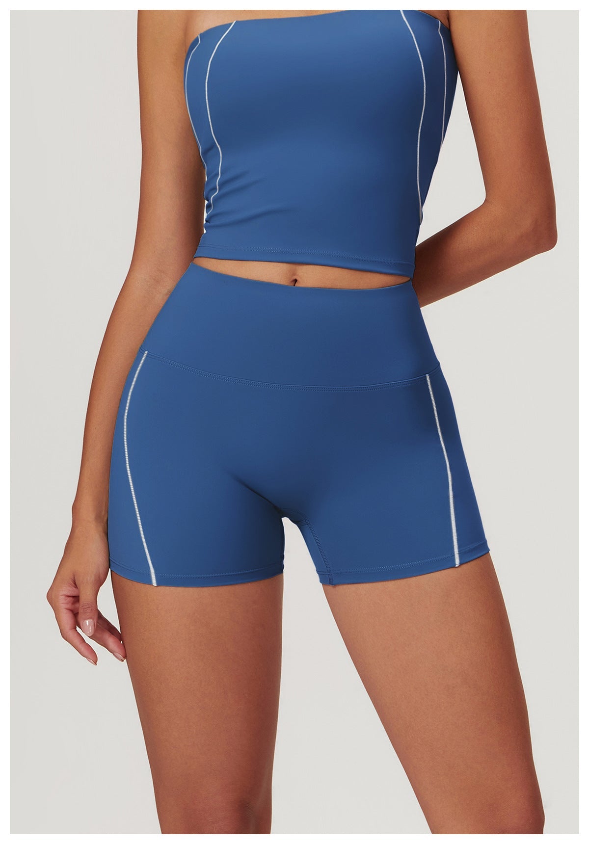 Muse High-Waist Workout Shorts-5
