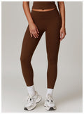 Brushed High-Waist Sculpting Yoga Leggings-0