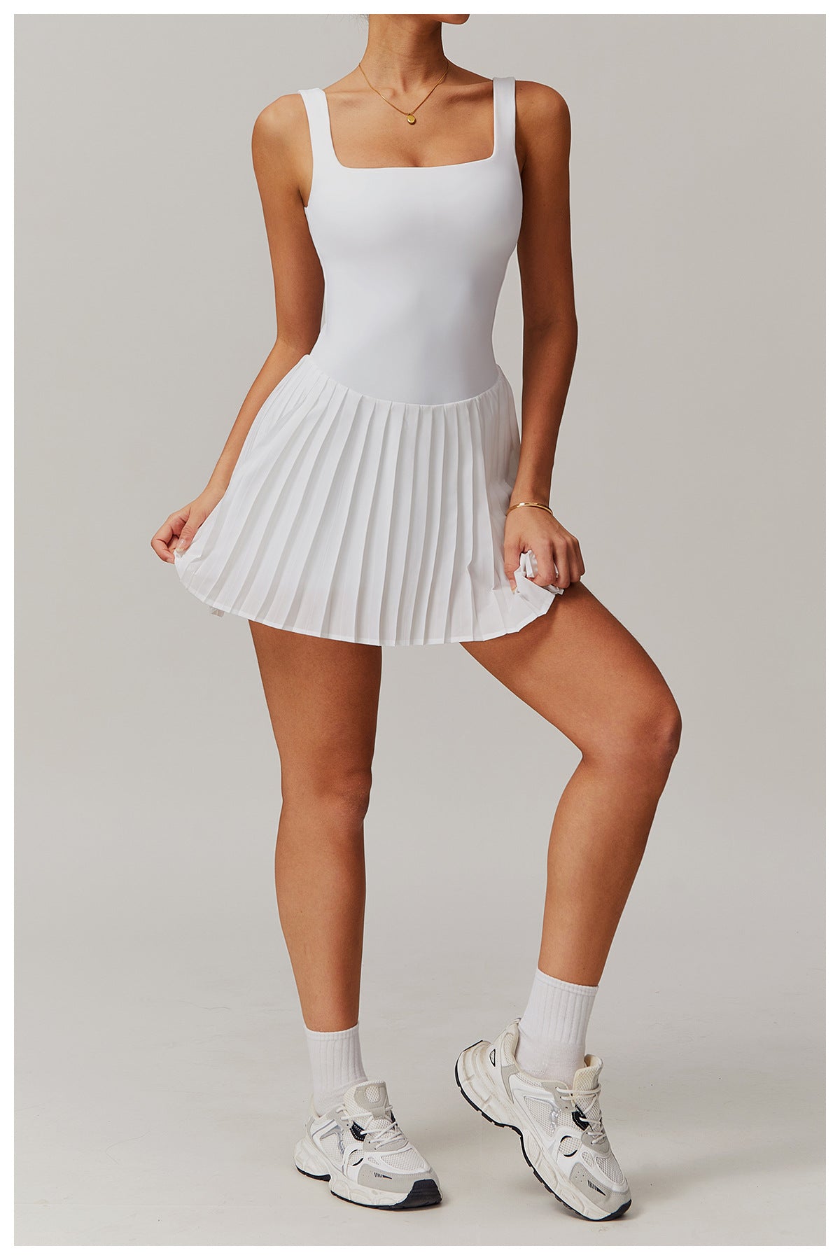 Pleated Tennis Dress-4