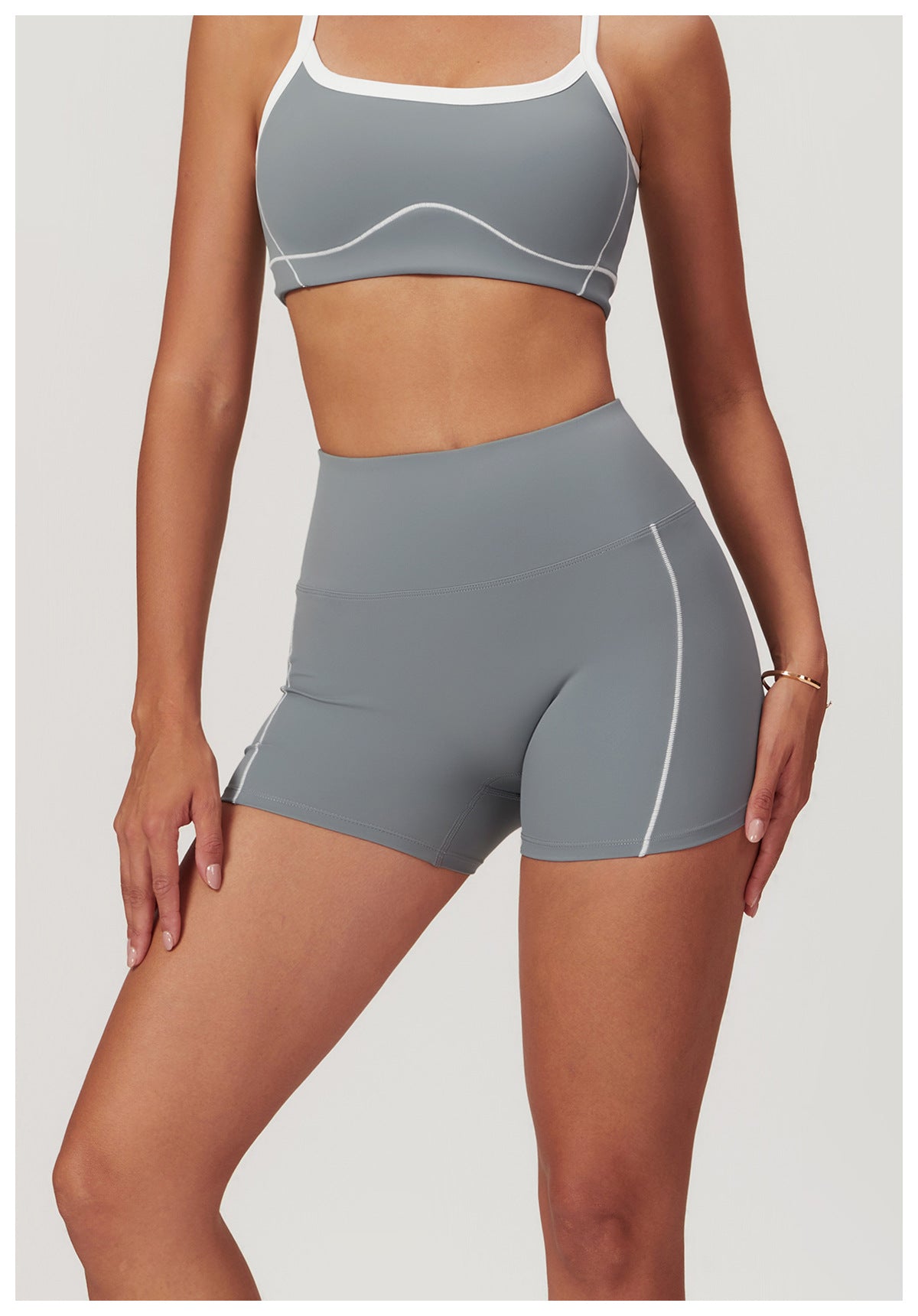 Muse High-Waist Workout Shorts-6