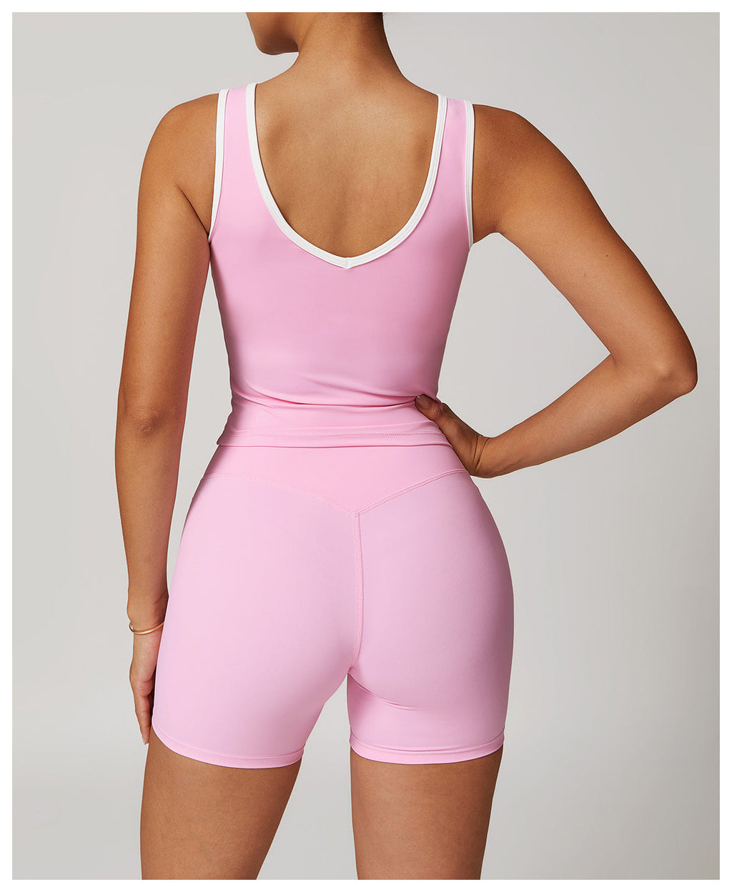 Colorblock Barely-There Tank-2