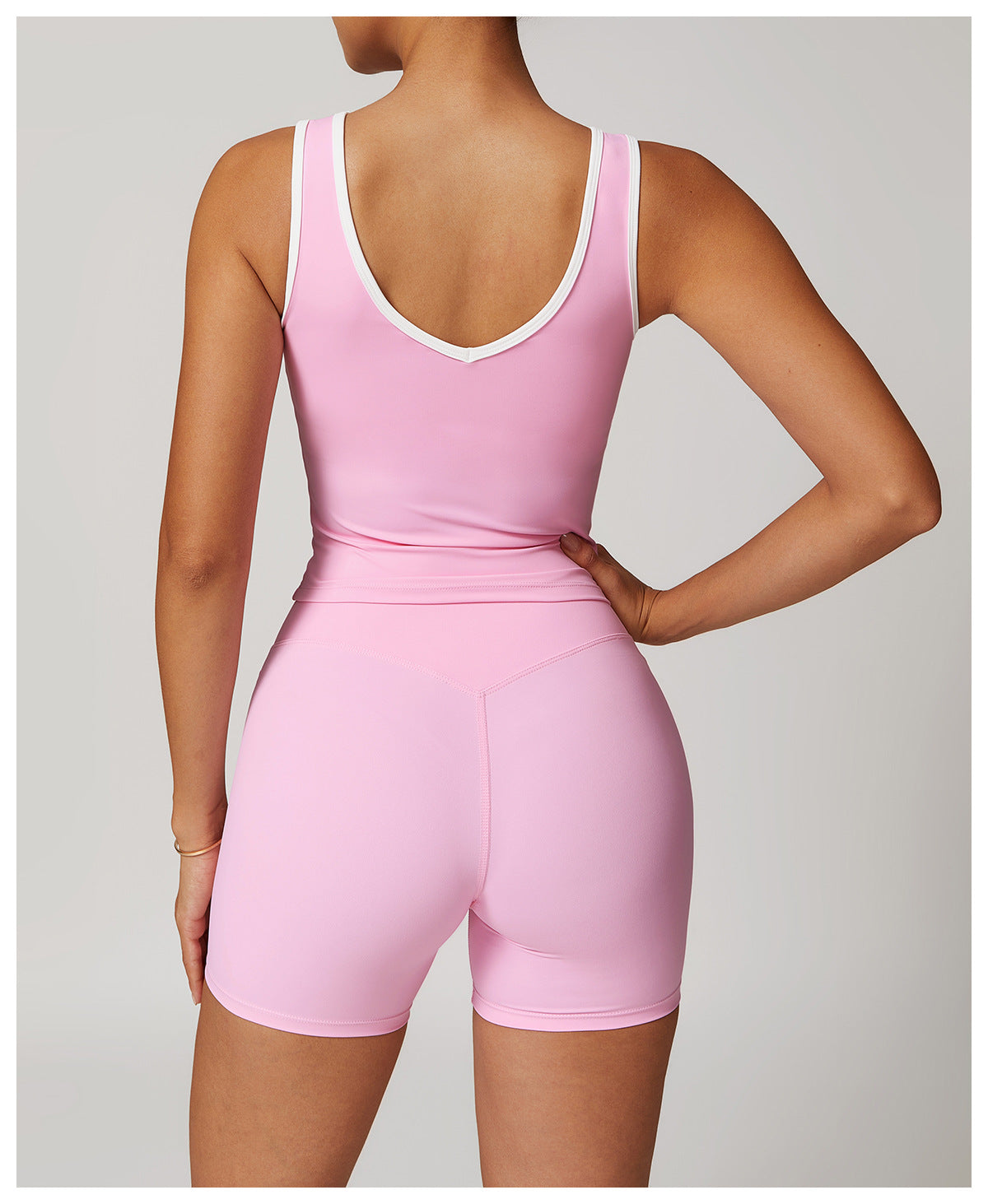Colorblock Barely-There Tank-2