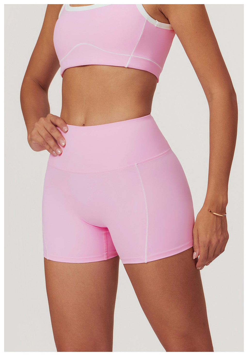 Muse High-Waist Workout Shorts-1