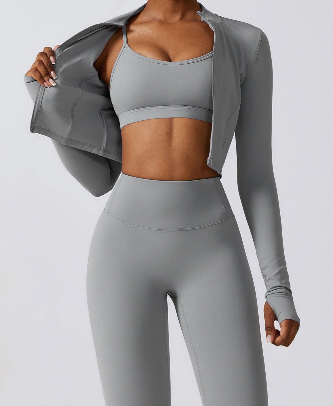 Classic Set: Jacket, Bra and Leggings-4