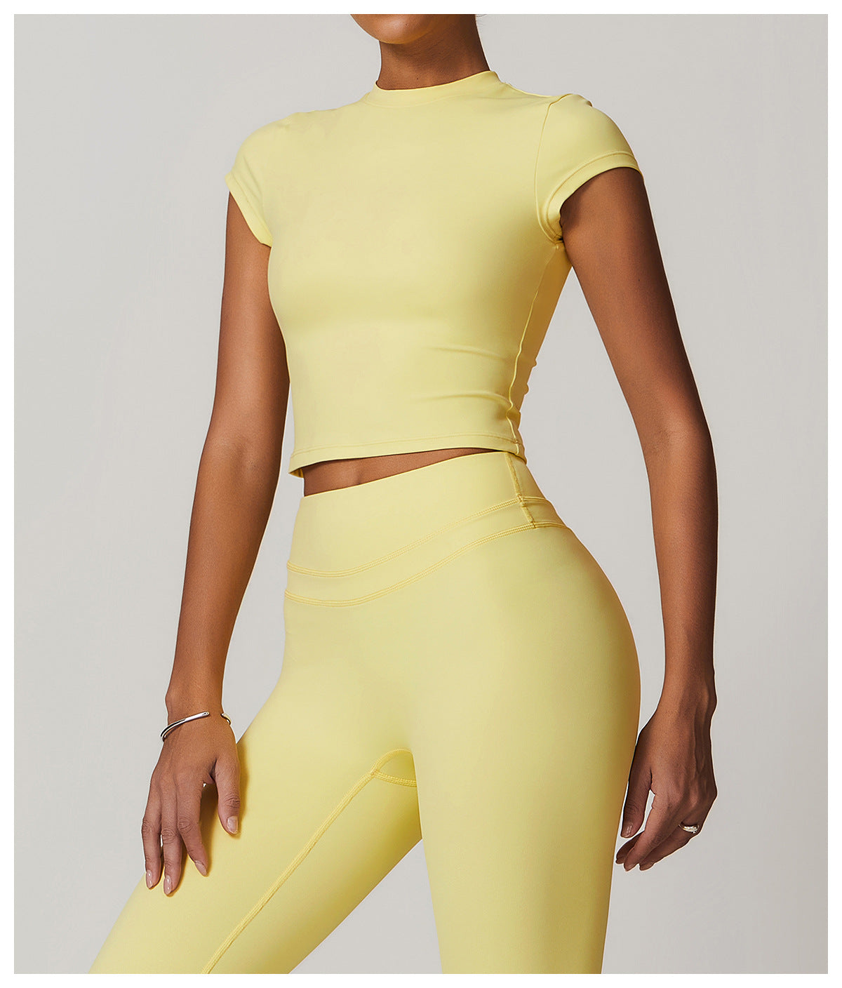 Cut-Out Back Yoga Tee-1