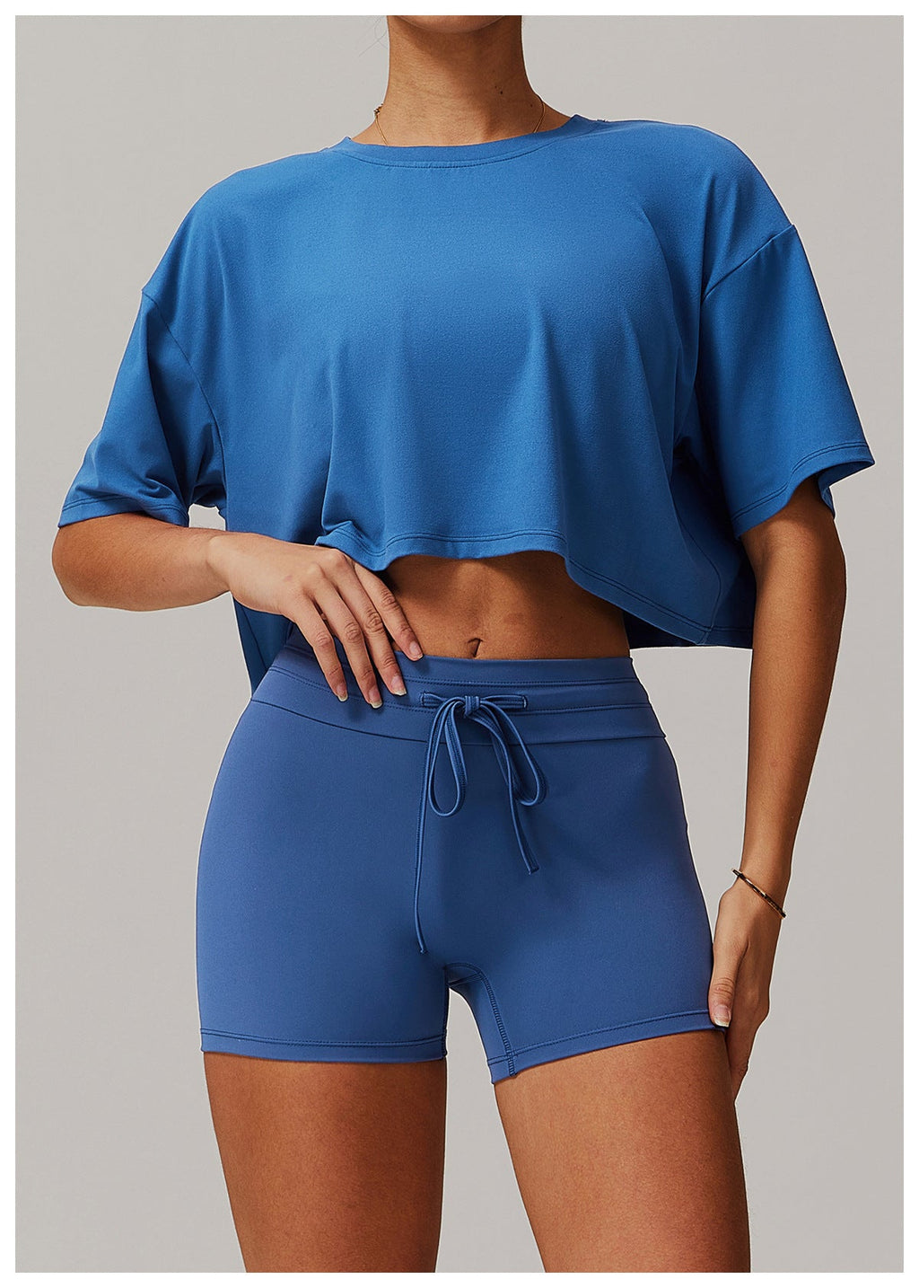 Loose Fit Cropped T-Shirt-3