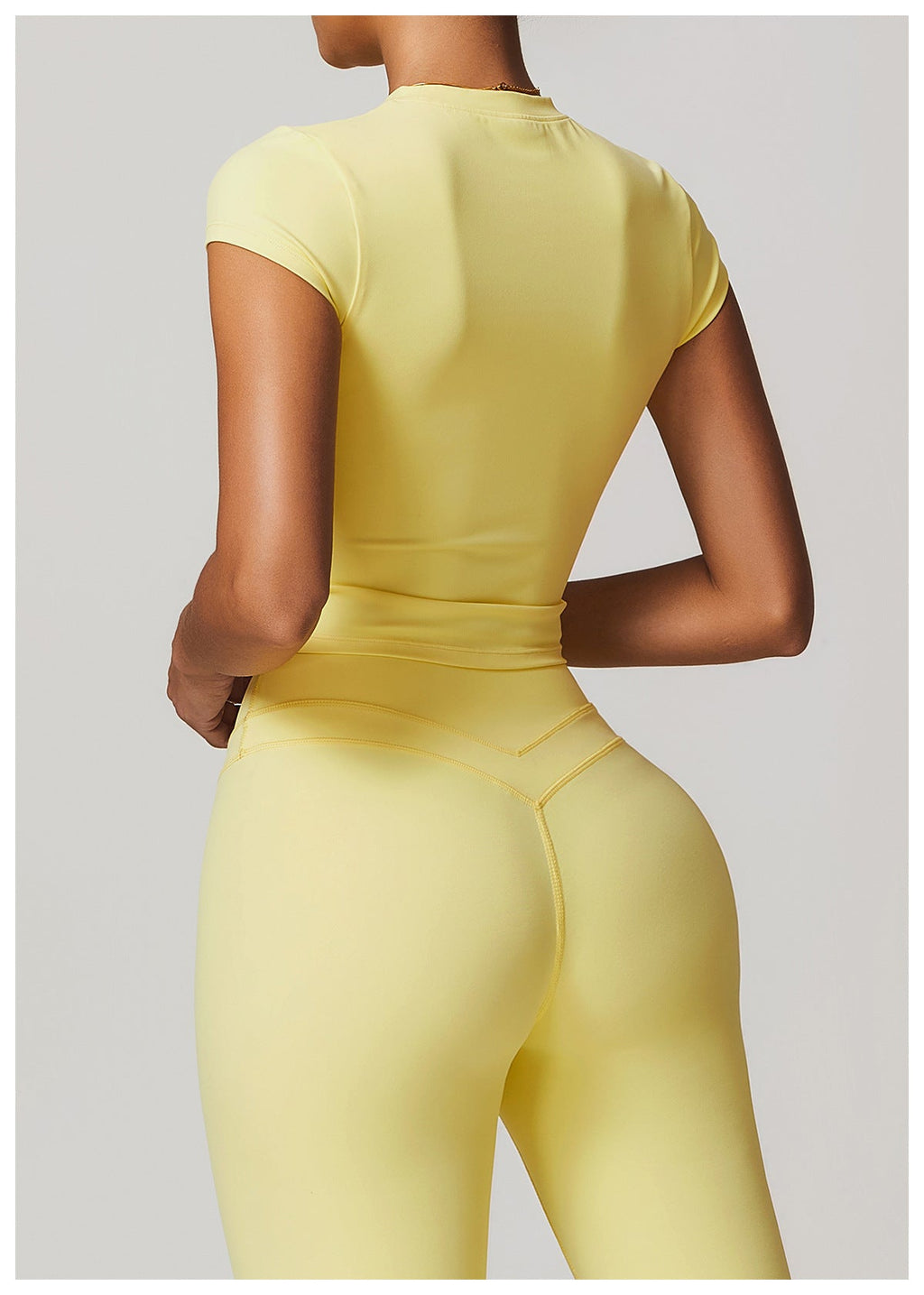 Cut-Out Back Yoga Tee-2