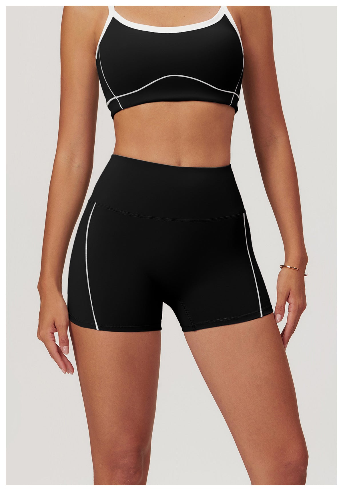 Muse High-Waist Workout Shorts-3