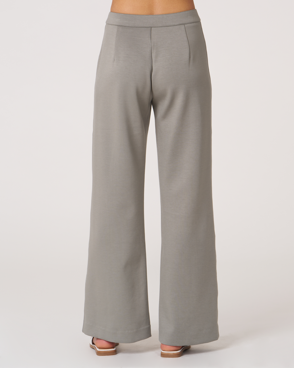Madison Pintuck Wide Leg Scuba Pant 30"