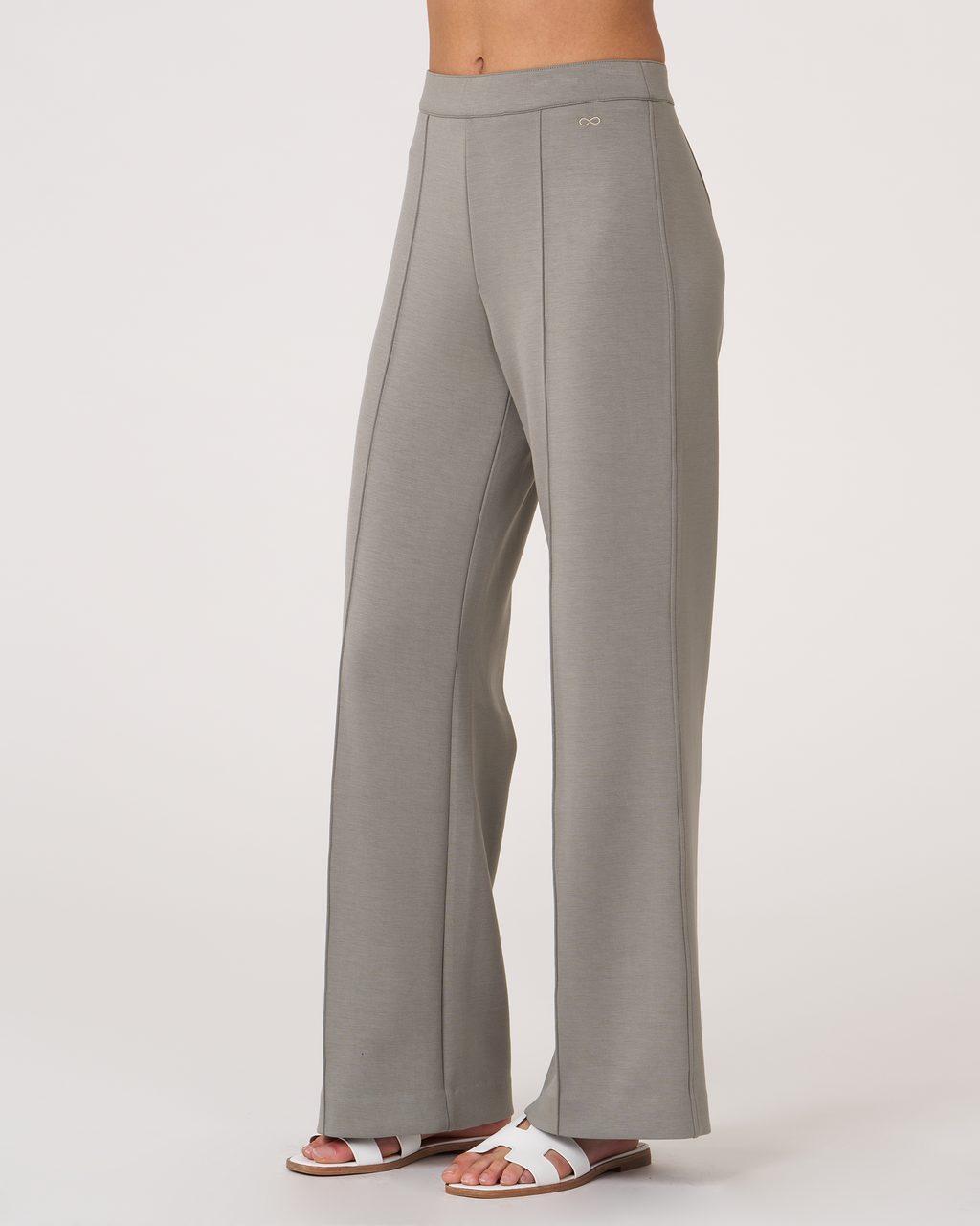 Madison Pintuck Wide Leg Scuba Pant 30"