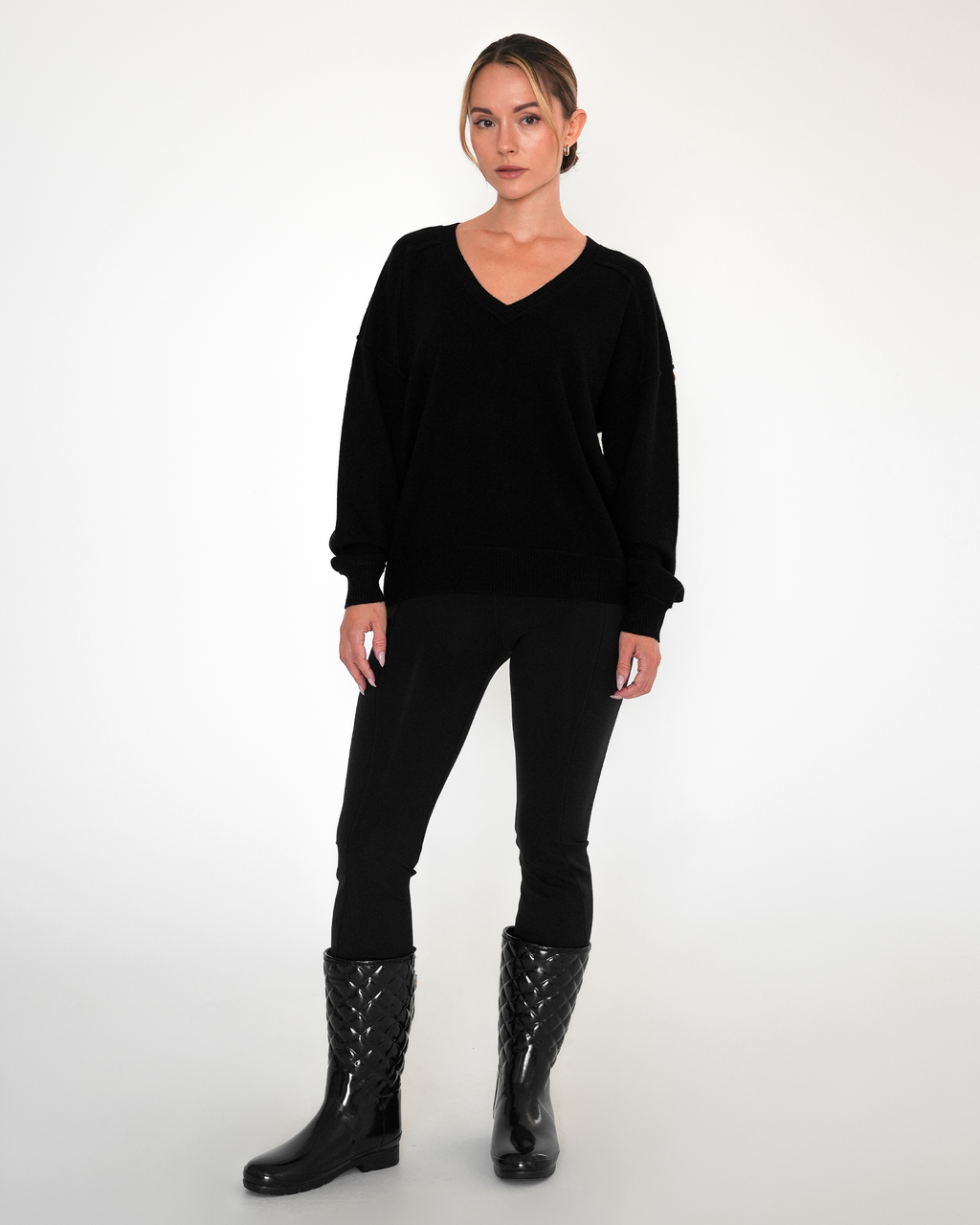 Nora V Neck Cashmere Sweater