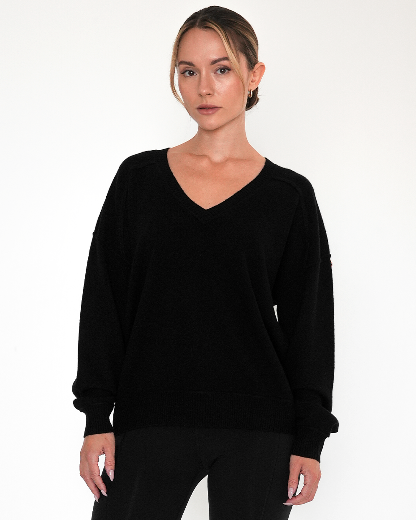 Nora V Neck Cashmere Sweater