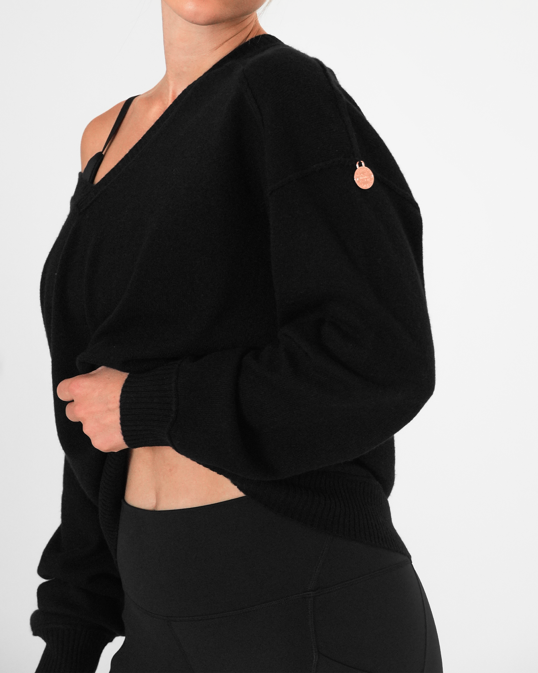 Nora V Neck Cashmere Sweater