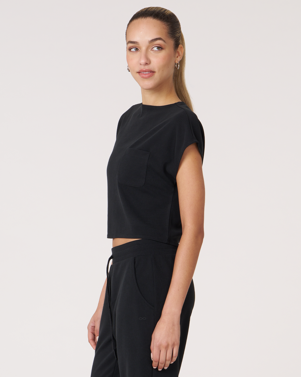 Retreat Pocket Waffle Tee