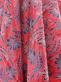 Ethical Luxury Wrap by Women Artisans - Hand-Embroidered Silk Shawl-1