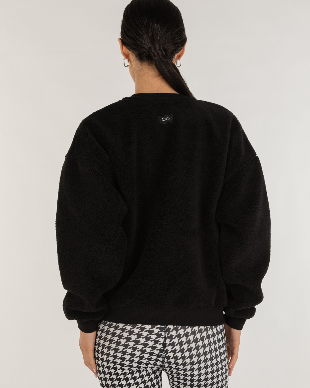 Teddy Sherpa Micro-Fleece Lined Sweatshirt