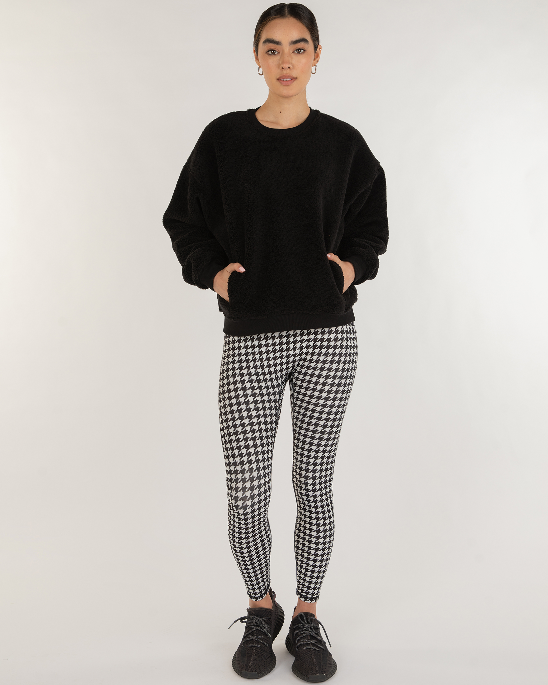 Teddy Sherpa Micro-Fleece Lined Sweatshirt