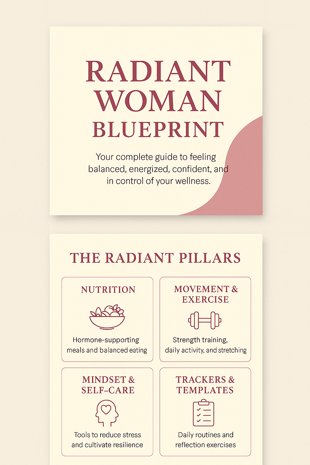 Radiant Woman Blueprint | Holistic Health & Vitality for Women