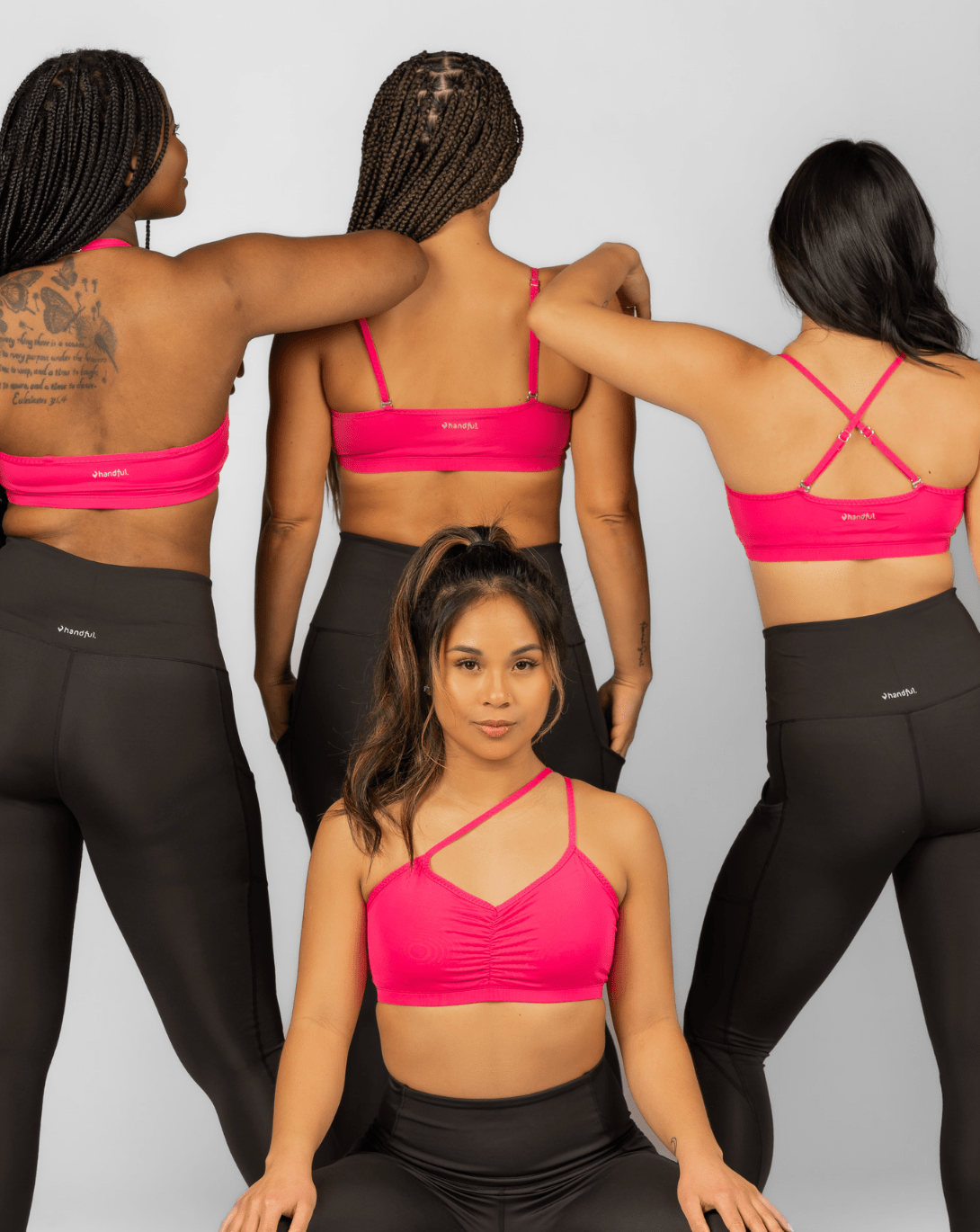 Adjustable Bra Battle Cry Pink