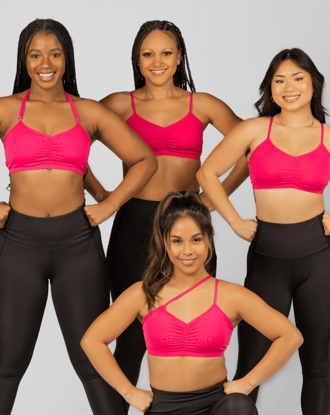 Adjustable Bra Battle Cry Pink