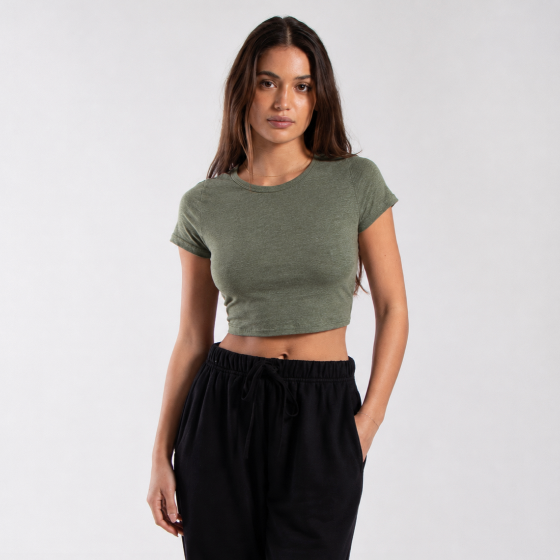Everyday Relaxed Crop Tee