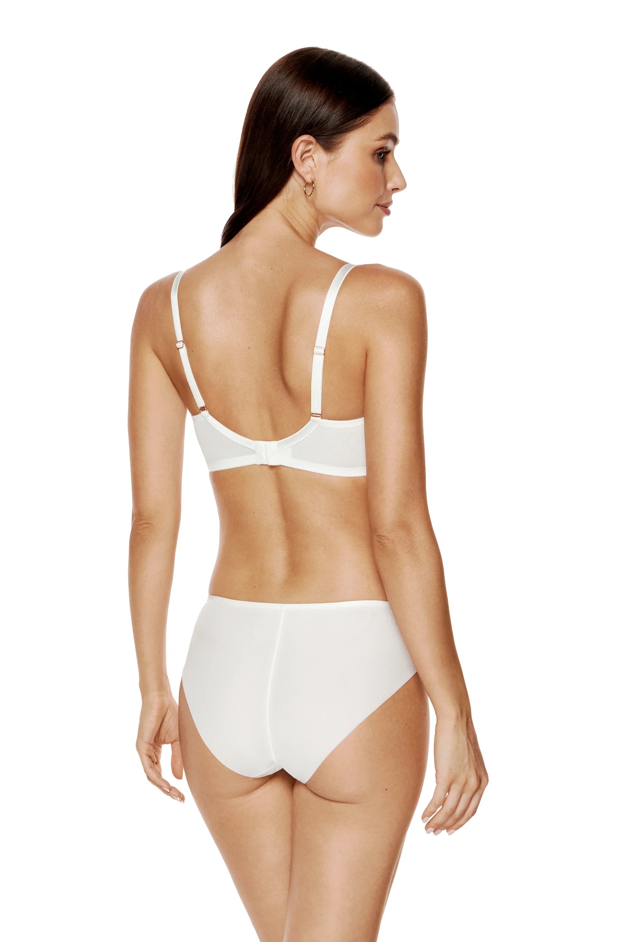 Sheer Mesh Floral Bikini Panties Cherie
