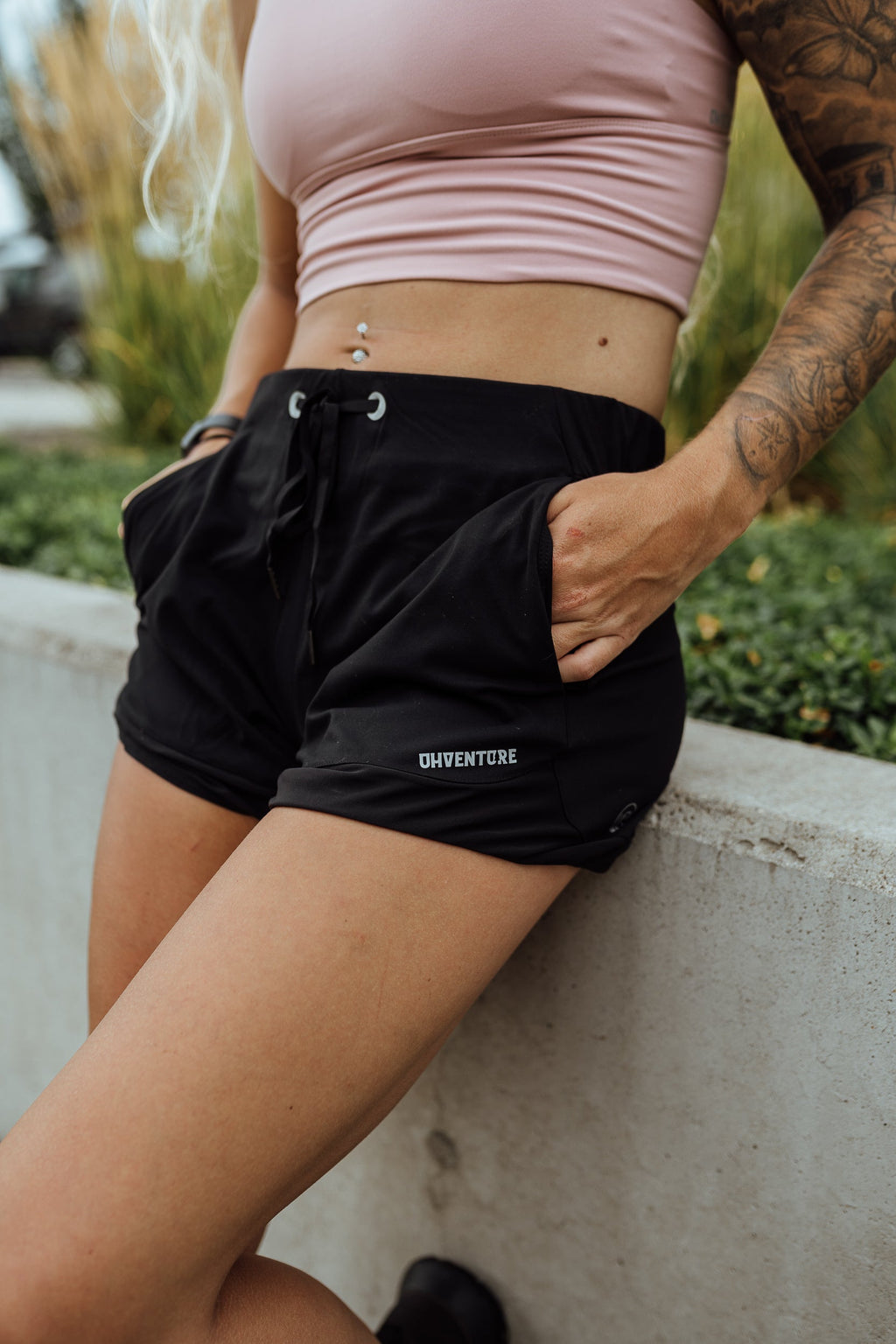 Seatec Active Shorts in Black — product view