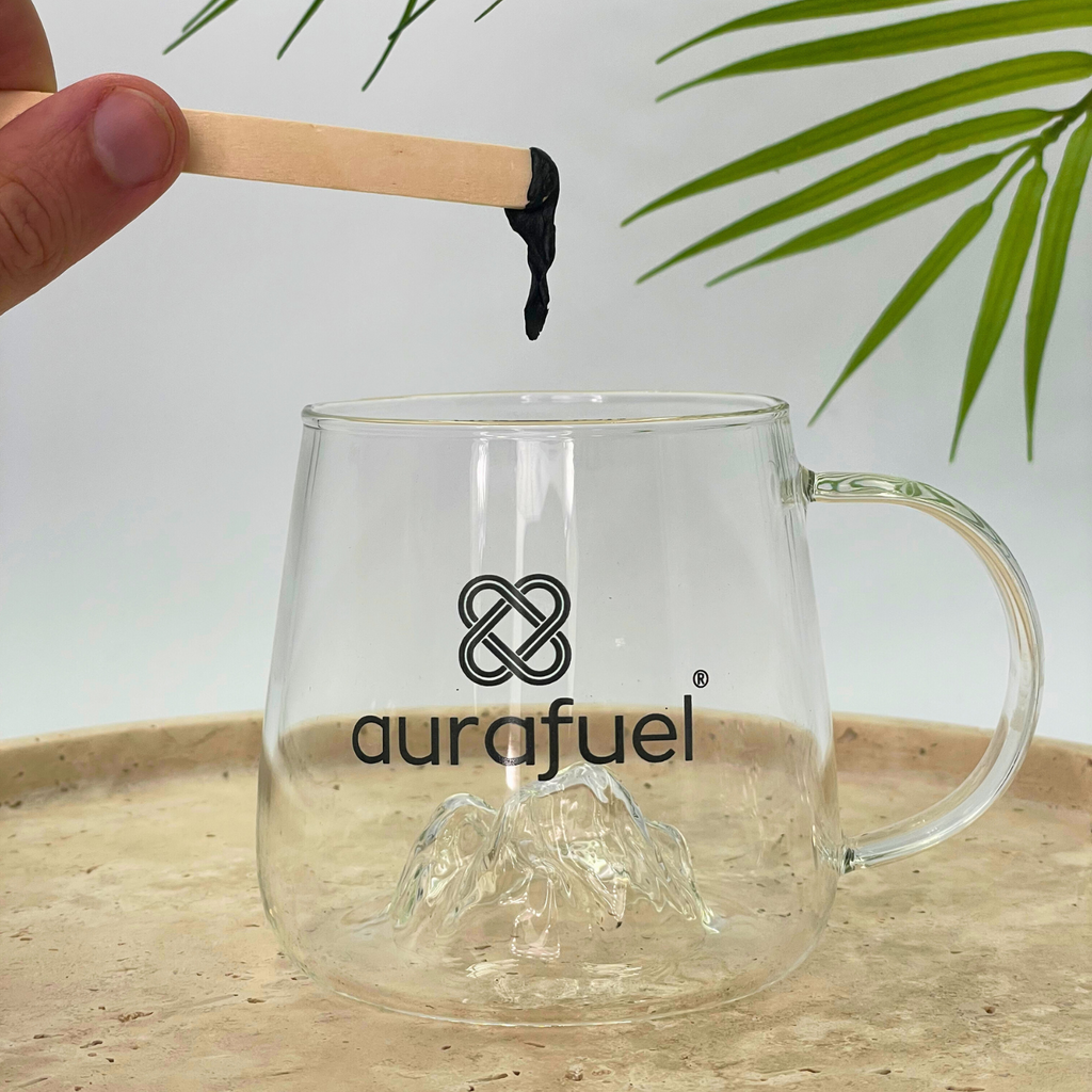 Mountain Drinking Glass