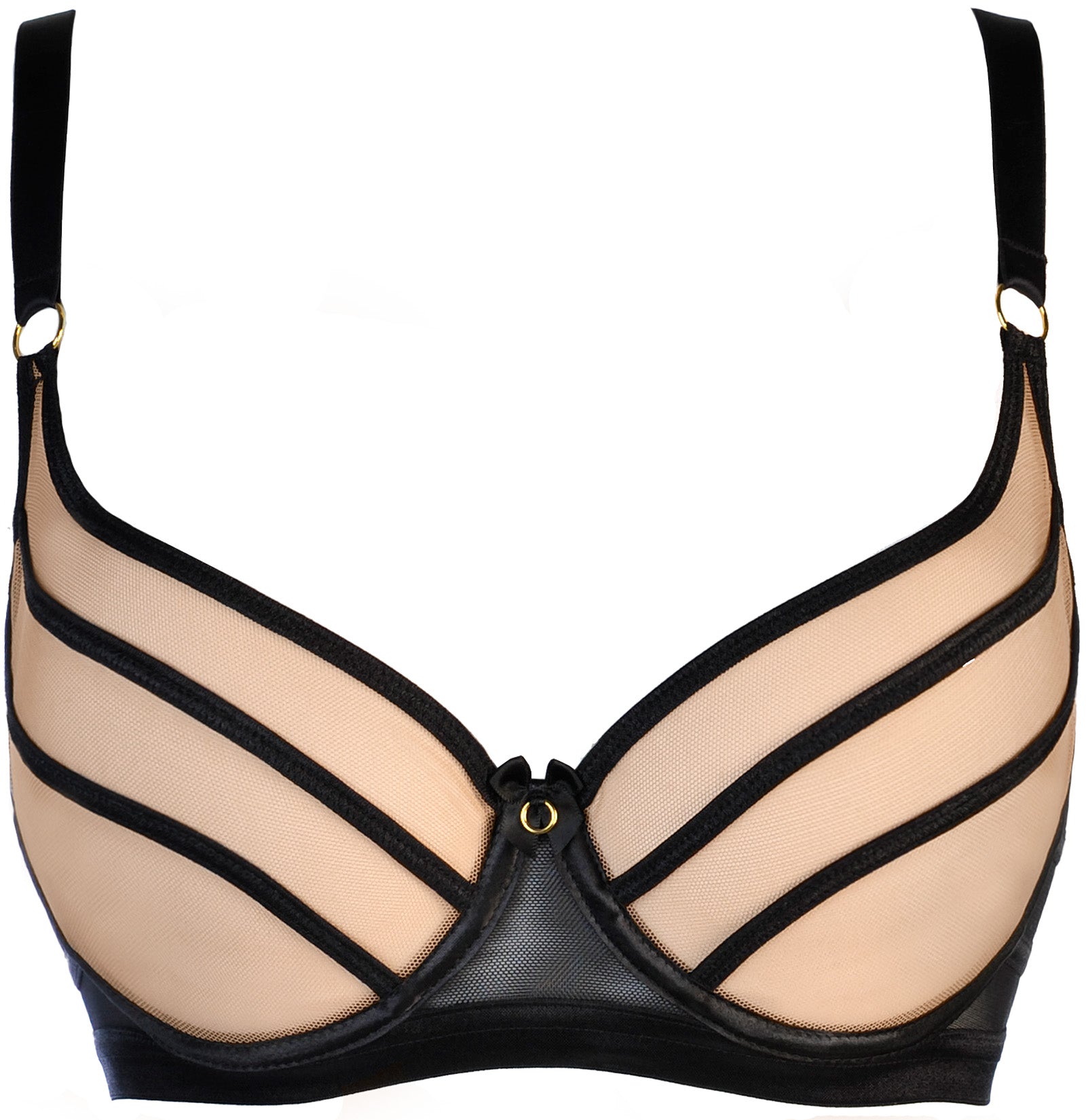 Soft Sheer Mesh Balconette Bra Axami Impression
