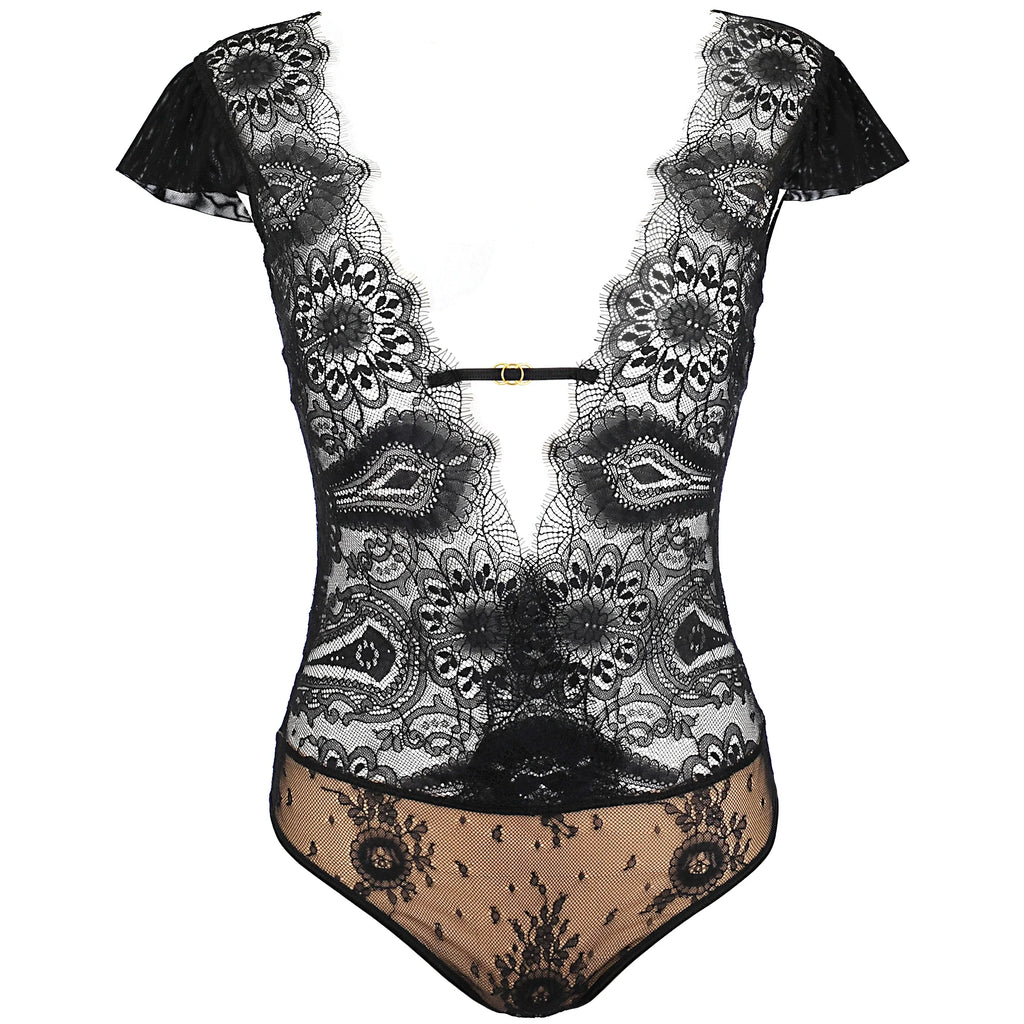 Luxury Sheer Lace Body Axami Love Cave