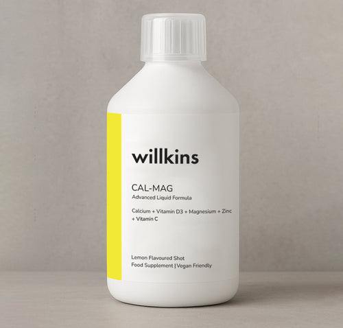 Calcium Magnesium Advanced Liquid Formula bottle — front view