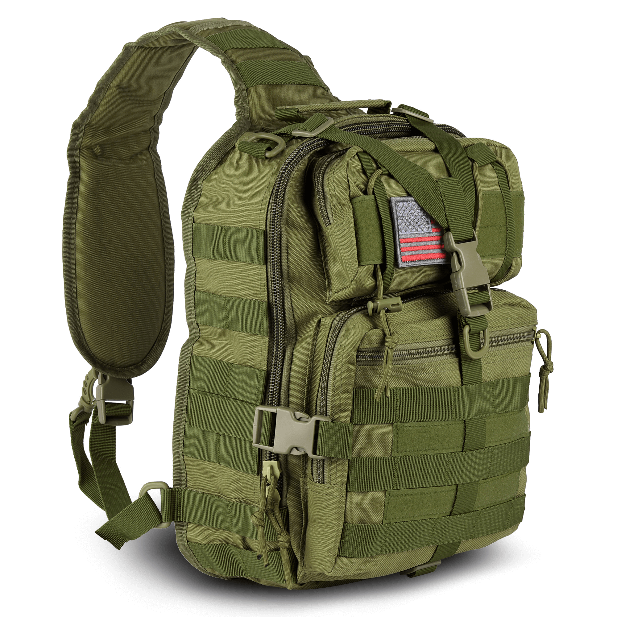 XGear Tactical 14L Range Sling Bag Backpack with Adjustable Strap-1