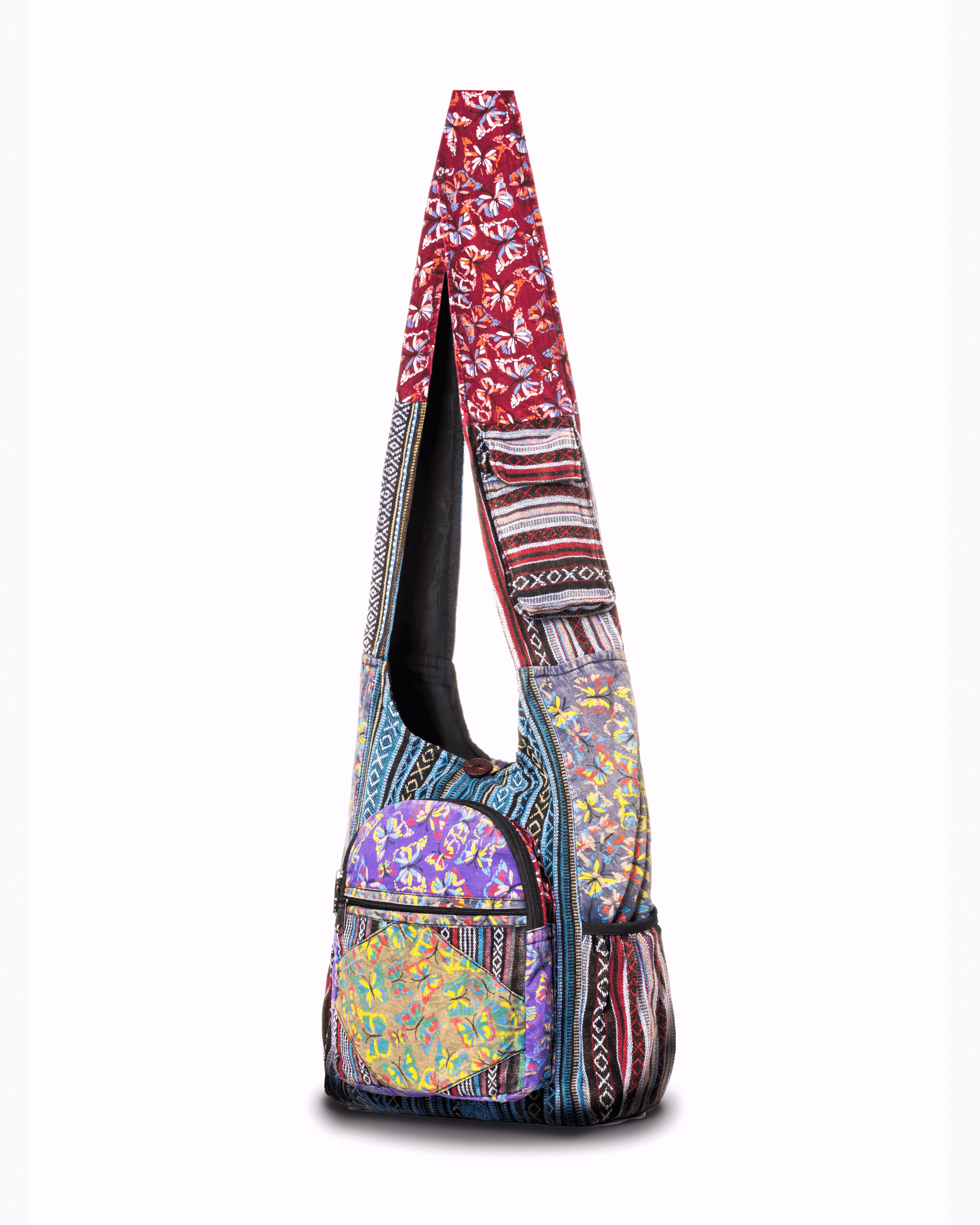 Butterfly Design Hobo Bag