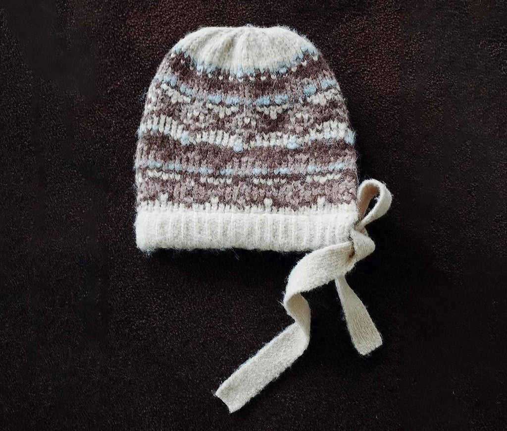 Autumn and Winter Jacquard Knitted Hat Atmospheric Woolen Hat