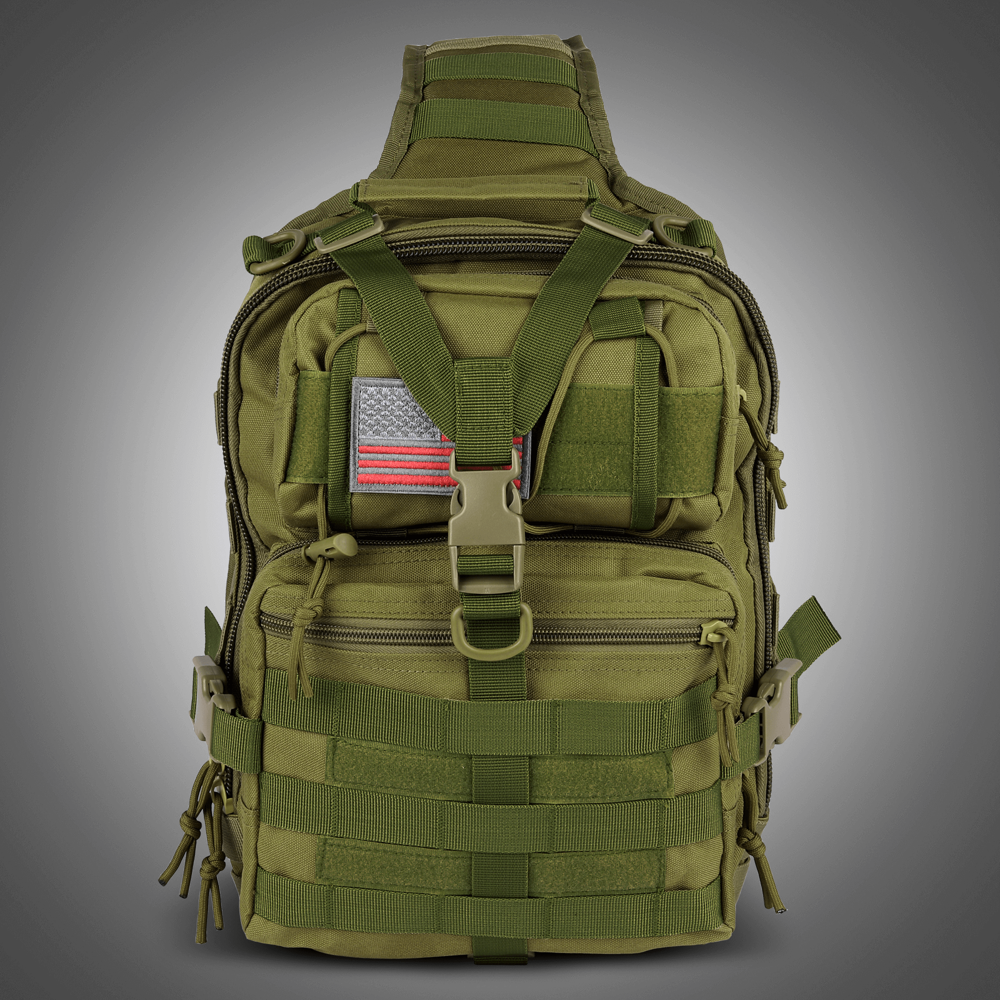 XGear Tactical 14L Range Sling Bag Backpack with Adjustable Strap-4